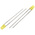 Kingbright6 V Yellow LED 3mm Through Hole, L-934YD-5V