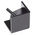 Bosch Rexroth Black Polypropylene Corner Bracket Cap R20 x 20 mm strut profile , Groove 6mm