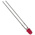 Vishay3 V Red LED 3mm Through Hole, TLHR4401