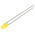 Vishay3 V Yellow LED 3mm Through Hole, TLHY4400