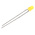 Vishay3 V Yellow LED 3mm Through Hole, TLHY4400