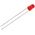 Vishay2.4 V Red LED 3mm Through Hole, TLLR4401