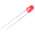 Vishay2.6 V Red LED 3mm Through Hole, TLHK46Q1R2