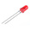 Vishay3 V Red LED 5mm Through Hole, TLHR5205