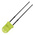 Kingbright2.5 V Yellow LED 4 mm Through Hole, L-43YD