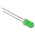 Vishay3 V Green LED 5mm Through Hole, TLHG5401
