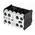 Eaton Auxiliary Contact, 4 Contact, 2NC + 2NO, Front Mount