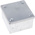 RS PRO Steel Galvanised Adaptable Box, 8 Knockouts 75mm x 75 mm x 50mm 20/25mm Knockout Size