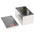 RS PRO 304 Stainless Steel Satin Adaptable Enclosure Box, 0 Knockouts 160mm x 100 mm x 85mm