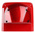 Klaxon PNC Series Red Sounder Beacon, 10 → 60 V dc, IP66, Side Mount, 120dB at 1 Metre