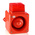 Clifford & Snell YL5IS Series Red Sounder Beacon, 12 → 24 V dc, IP65, Fixed Mount, 105dB at 1 Metre