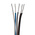 Banner K50 Series Blue, Green, Red Beacon, 10 → 30 V dc, IP66, IP67, IP69K, Base Mount