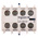 Schneider Electric Auxiliary Contact, 4 Contact, 4NC, Front Mount