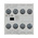 Eaton Auxiliary Contact, 4 Contact, 4NO, Front Mount