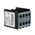 Siemens Auxiliary Contact, 4 Contact, 2NC + 2NO, Snap-On, Sirius Innovation