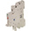 Schneider Electric Auxiliary Contact, 4 Contact, 1NC + 1NO, DIN Rail Mount, Acti 9