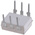onsemi, CNY172M DC Input Transistor Output Optocoupler, Through Hole, 6-Pin PDIP