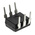 Isocom, 4N25 DC Input Transistor Output Optocoupler, Through Hole, 6-Pin PDIP