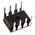 Broadcom, HCPL-2731-000E DC Input Darlington Output Dual Optocoupler, Through Hole, 8-Pin PDIP