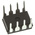 Broadcom, HCPL-3700-000E AC/DC Input, Input Darlington Output Optocoupler, Through Hole, 8-Pin PDIP