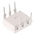 onsemi, MCT2EM DC Input Transistor Output Optocoupler, Through Hole, 6-Pin MDIP