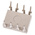 Toshiba, 6N136(F) DC Input Transistor Output Optocoupler, Through Hole, 8-Pin DIP