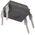 onsemi, FOD852 DC Input Photodarlington Output Optocoupler, Through Hole, 4-Pin MDIP