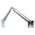 Accuride Steel Cable Carrier for Use with 2 U and Above High Unit, 412.5 x 63.5 x 22.4mm