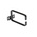 StarTech.com Steel Cable Management Ring for Use with Server Racks and Cabinets, Wiring Closets, Network Distribution