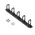 StarTech.com Steel Cable Management Panel for Use with Server Racks, 483 x 44 x 102mm