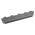 RS PRO Steel, Thermoplastic Cable Management Panel for Use with 19-Inch Rack
