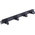 RS PRO Cable Management Panel for Use with 19-Inch Rack, 4 Rings