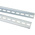 RS PRO Steel Perforated DIN Rail, Top Hat Compatible, 2m x 35mm x 7.5mm