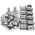 StarTech.com Mounting Screws and Cage Nuts for Use with Server Racks and Cabinets, M6 Thread, 50 Piece(s), 19 x 6 x 17mm