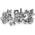 StarTech.com Mounting Screws and Cage Nuts for Use with Server Racks and Cabinets, M5 Thread, 50 Piece(s), 12 x 5 x 25mm