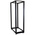 StarTech.com Black 42U Steel Server Rack , with 4-Post Frame