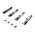 Rittal VX 8618 Series Lock Components for Use with Retrofitting a Glazed Door or Sheet Steel Door in Place of a Rear