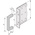 nVent SCHROFF Front Handle, 249 x 40 x 12.2mm