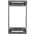 StarTech.com Black 18U Steel Server Rack , 508 x 906 x 504mm