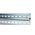 RS PRO Steel Perforated DIN Rail, G Compatible, 500mm x 32mm x 15mm