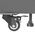 StarTech.com Black 22U Steel Server Rack , with 4-Post Frame 603 x 1112 x 1000mm