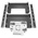 StarTech.com RK12WALL Series Black 12U Steel Server Rack , with 2-Post Frame