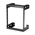 StarTech.com RK12WALL Series Black 12U Steel Server Rack , with 2-Post Frame