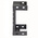 StarTech.com RK12WALL Series Black 12U Steel Server Rack , with 2-Post Frame
