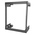 StarTech.com RK12WALL Series Black 12U Steel Server Rack , with 2-Post Frame