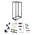 StarTech.com Black 42U Steel Server Rack , with 4-Post Frame