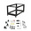 StarTech.com Black 12U Steel Server Rack , with 4-Post Frame