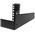 StarTech.com Black 12U Steel Server Rack , with 2-Post Frame