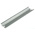 Fibox Steel Unperforated DIN Rail, Top Hat Compatible, 150mm x 35mm x 7.5mm