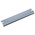 Fibox Steel Unperforated DIN Rail, Top Hat Compatible, 140mm x 35mm x 8mm
